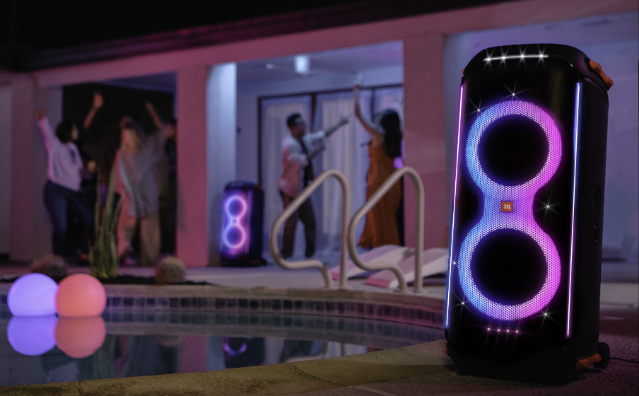 JBL Partybox 710 Jeu de lumi&egrave;res dynamique, color&eacute;, personnalisable - Image