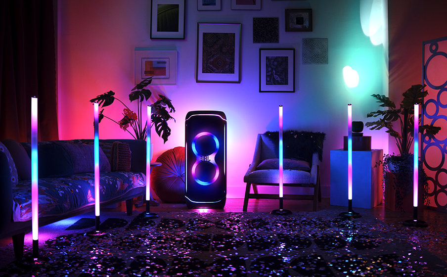 JBL PartyLight Stick Jeux de lumi&egrave;re chor&eacute;graphi&eacute;s - Image
