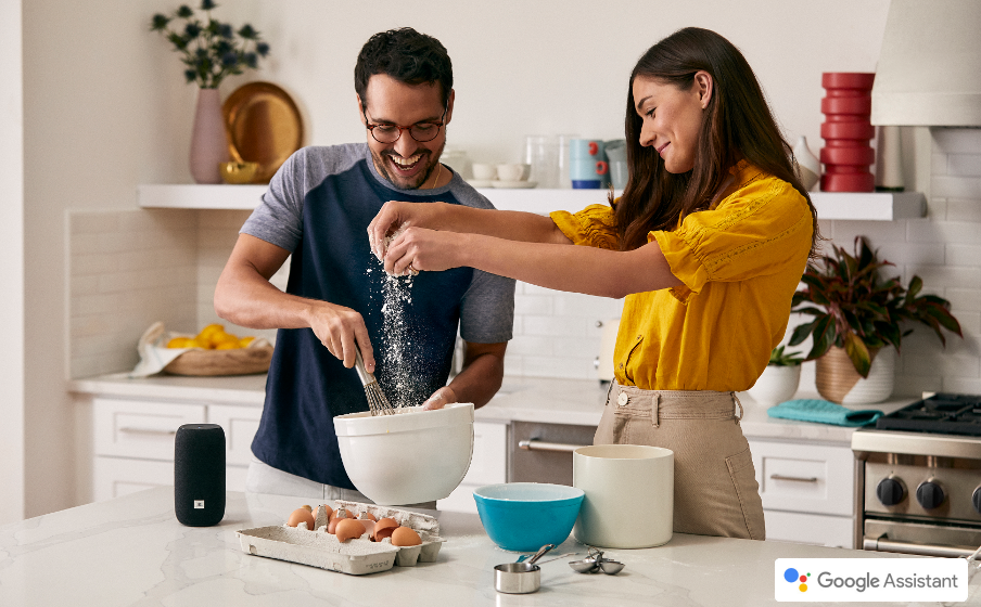 JBL Link Portable Requ&ecirc;tes vocales gr&acirc;ce &agrave; l&rsquo;Assistant Google - Image