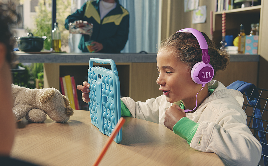 JBL Junior 320C T&eacute;l&eacute;commande &agrave; 3&nbsp;touches avec microphone - Image