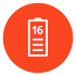 JBL Tune 500BT Autonomie de la batterie de 16&nbsp;h - Temps et vitesse de rechargement de 2&nbsp;h (5&nbsp;min = 1&nbsp;h) - Image